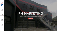 Desktop Screenshot of phmarketing.co.za